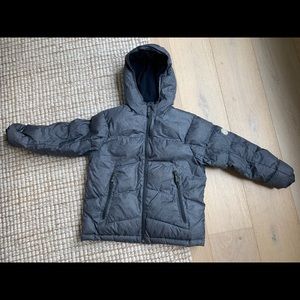 Gap kids puffer jacket with hood size M (8)
